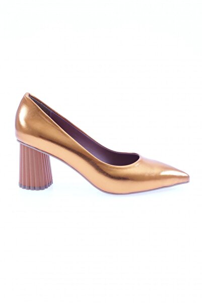 DGN 360 Pointed Toe Open-Toe Short Heeled Shoes