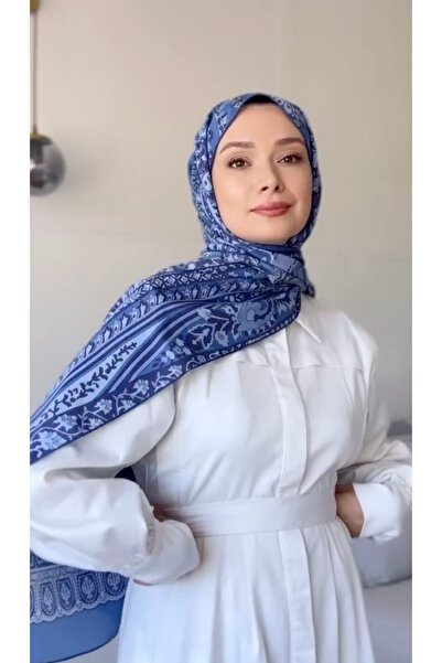 carell Șalul confortabil din mătase Indigo Night de Şüheda