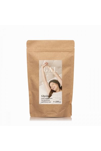 Gal Glycine (GLYCINE), 250g, Optimal Blood Sugar Level, Young Skin, Restful Sleep