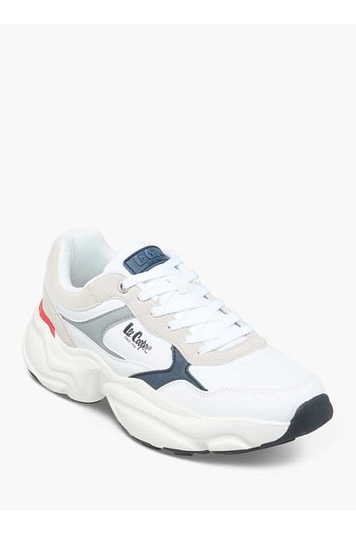 Lee Cooper Men's Panelled Lace-Up Sneakers