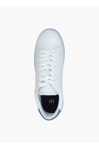 GAP Women's Panelled Sneakers with Lace-Up Closure - MEMPHIS
