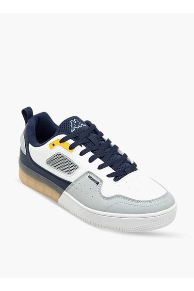 Kappa Kappa Men's Colourblock Sneakers with Lace-Up Closure