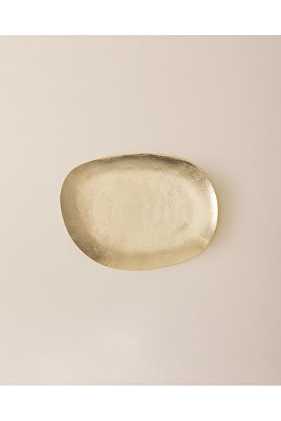 Madame Coco Gare Decorative Plate - 25 cm - Gold