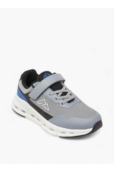 Oaklan by Shoexpress Oaklan by Shoexpress Panelled Sneakers with Hook and Loop Closure