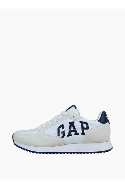 GAP Women's Logo Detail Sneakers with Lace-Up Closure - NASHVILLE