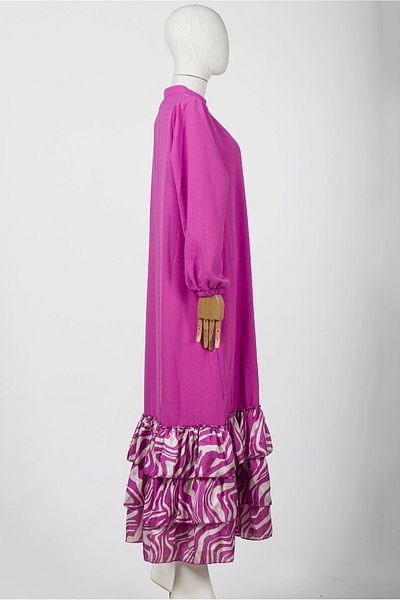 Invee Rochie de culoare fuchsia model INVEE 6807
