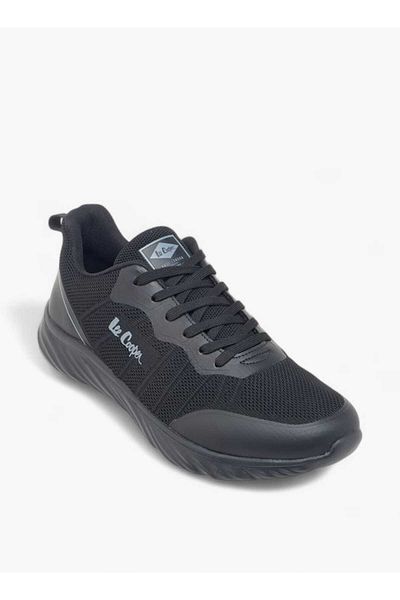 Lee Cooper Men's Logo Detail Lace-Up Sneakers