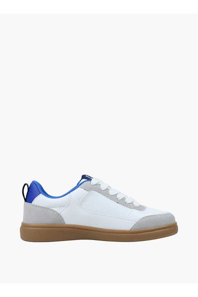 GAP Boys' Colourblock Sneakers with Lace-Up Closure - SEATTLE III