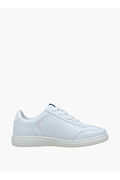 GAP Girls' Stitch Detail Sneakers with Lace-Up Closure - SEATTLE