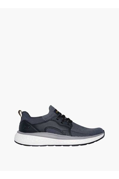 SKECHERS Men's Logo Detail Sports Shoes with Lace-Up Closure - LANCER