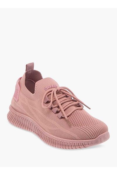 Oaklan by Shoexpress Textured Sneakers with Lace-Up Closure