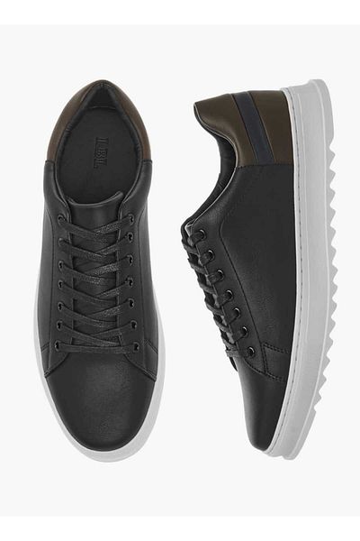 LBL by Shoexpress LBL by Shoexpress Solid Lace-Up Sneakers
