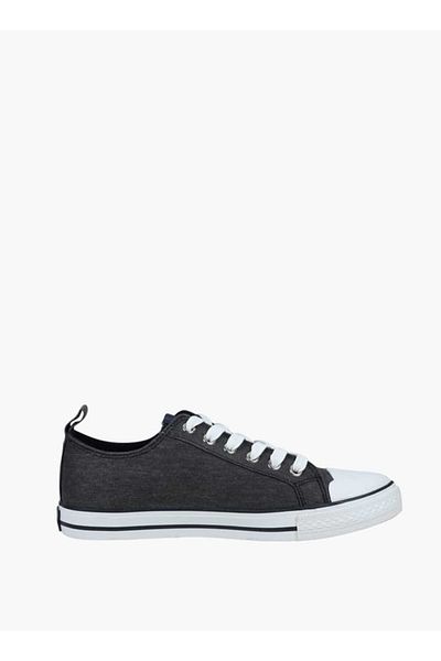 GAP Women's Panelled Sneakers with Lace-Up Closure - HOUSTON II