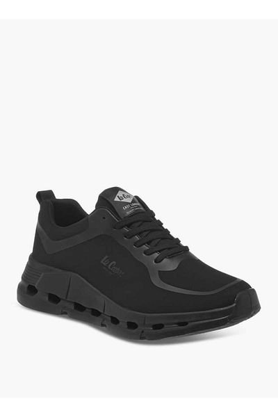 Lee Cooper Men's Pull Tab Detail Lace-Up Sneakers