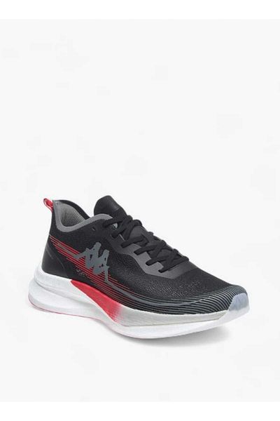 Kappa Kappa Men's Logo Detail Lace-Up Sports Shoes