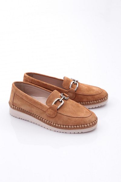 DGN Dámská pohodlná obuv Tan Suede Model 26762623
