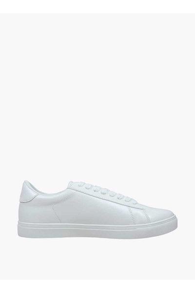 GAP Women's Panelled Sneakers with Lace-Up Closure - MEMPHIS