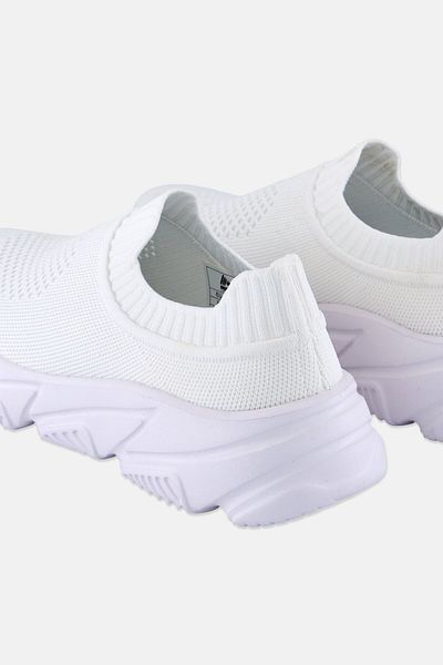 RBX Women Slip On Training Shoes, White