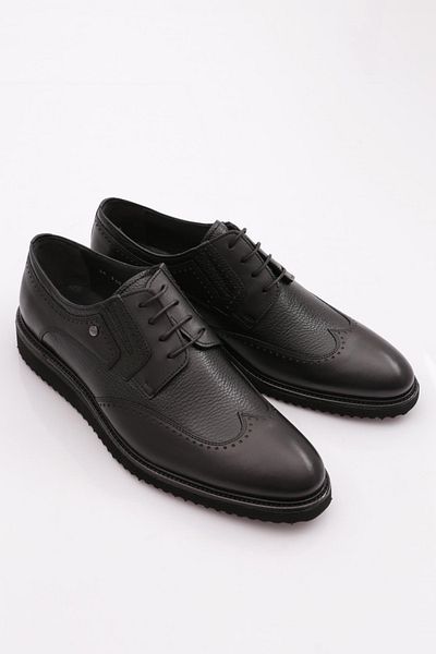 DGN Ανδρικά παπούτσια Eva Sole Oxford Μαύρα 451926102