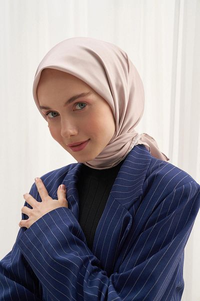 carell Φουλάρι Twill Μπεζ