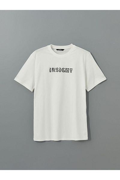 LC Waikiki Crew Neck Printed Combed Cotton Men's T-Shirt