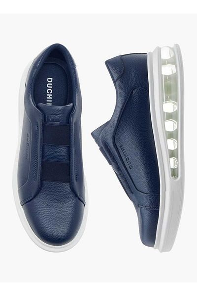 Duchini Men's Panelled Slip-On Sneakers