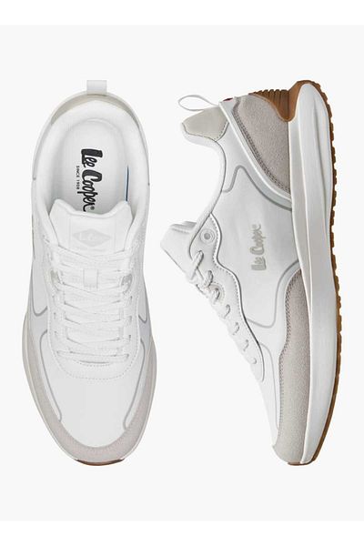 Lee Cooper Lee Cooper Men's Logo Detail Sneakers with Lace-Up Closure