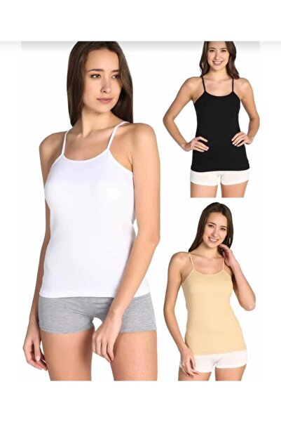 Berrak 2128 ЖІНОЧИЙ МІШАНИЙ КОЛЬОРОВИЙ ЛІКРАЛОВИЙ ТОП З ПОВІРЯНКАМИ 9 ШТ.