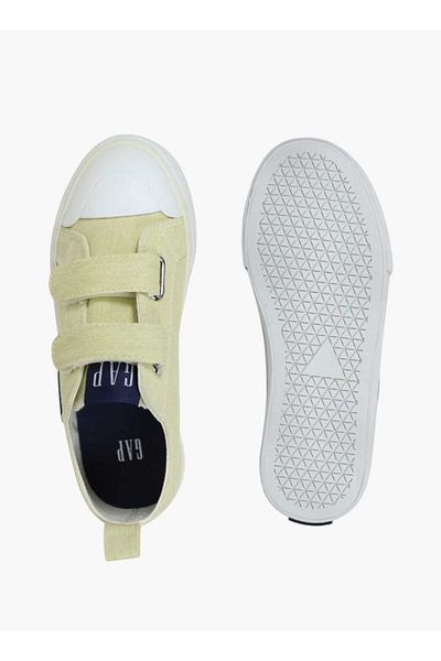 GAP Boys' Logo Detail Sneakers with Hook-and-Loop Closure - HOUSTON VELCRO IV