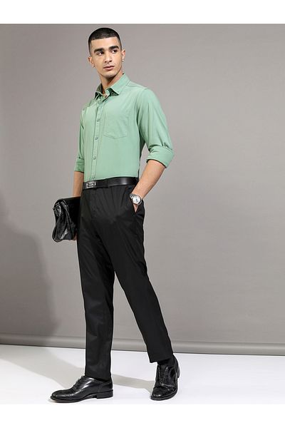 Ketch By Styli Slim Fit Collared Shirt with Pocket