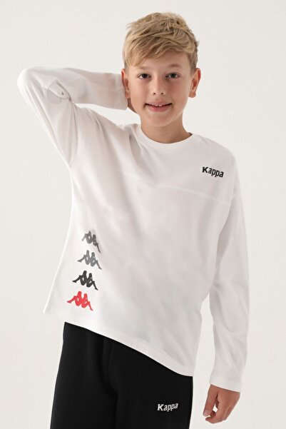 Kappa Transpirație băiat 7-16 ani -Ecru-