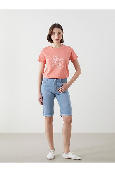 LC Waikiki Lcwaikiki Classic Close-Fitting Women's Jean Shorts