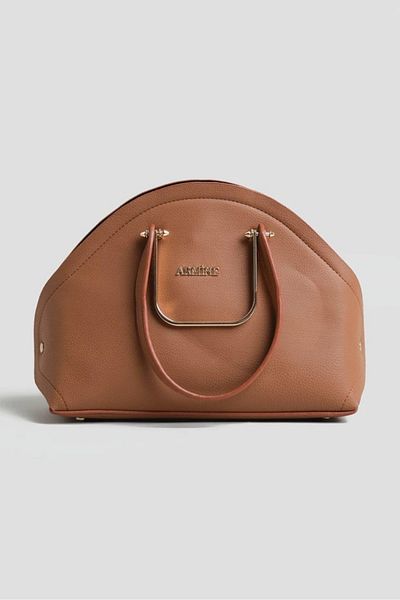Armine Women's Tan Adjustable Strap Hand & Shoulder Bag 365