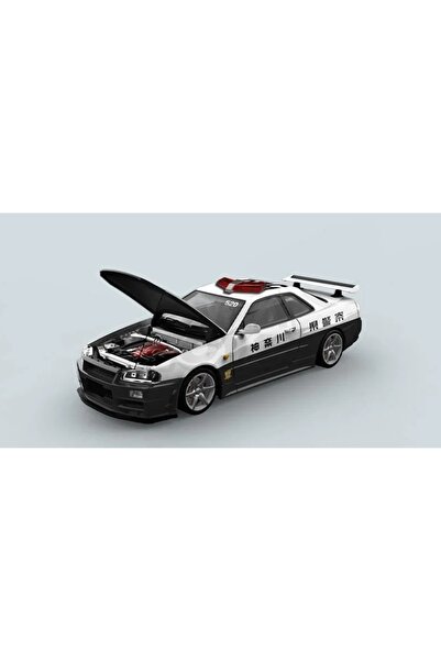mini gt Time Micro COOL ART 1:64 Nissan Skyline GT-R R34 Police