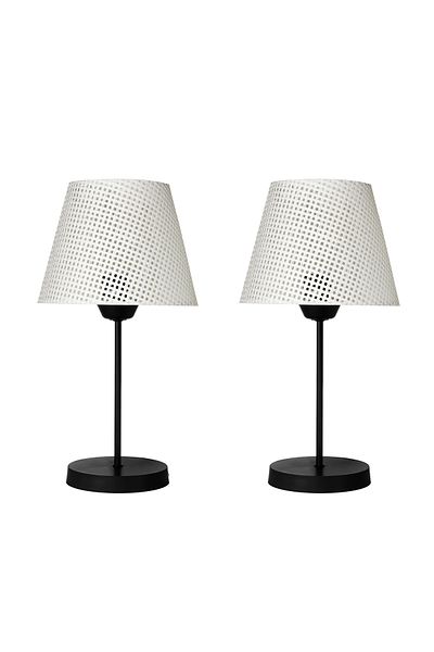 AG LightDesign White Lampshade Bedroom Living Room Modern Stylish Table Lamp