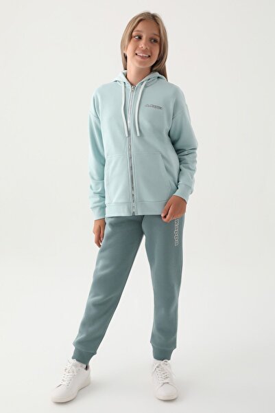 Kappa 7-16 Years Girl's Cardigan -Green-