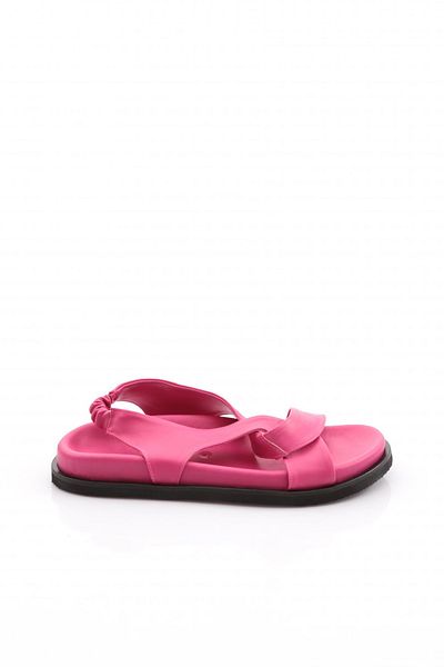 DGN Sandale de damă cu bretele încrucișate fucsia 41513372
