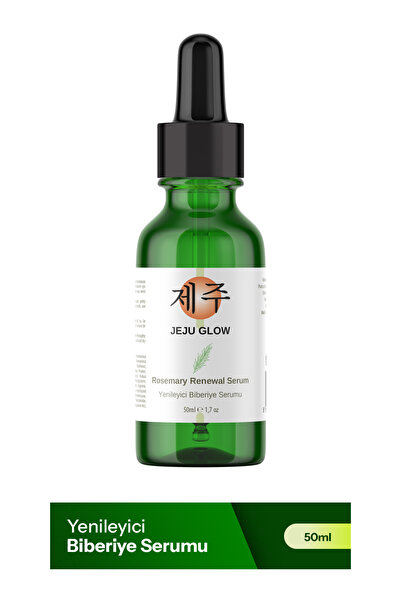 JEJU GLOW Biberiye Yenileyici Saç Serumu - Biotin & Provitamin B5 & Niacinami...