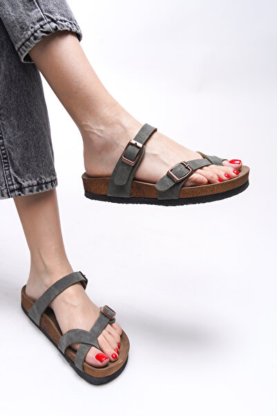 Riccon Flip-flops pentru femei Jessinesra Green - 0012501