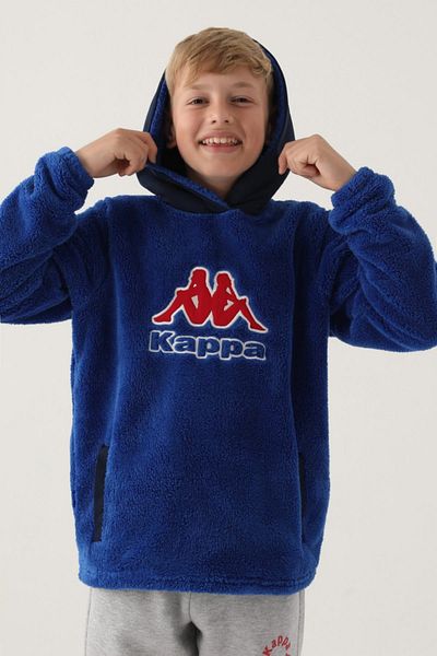 Kappa Boy's Sweatshirt 7-16 Years - Kappa, Saks Blue