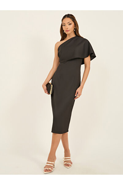 Styli فستان ميدي غمد بكتف واحد