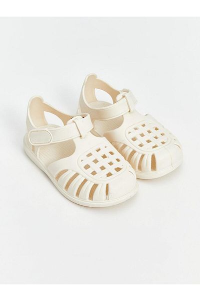 LC Waikiki LCW STEPS Velcro Baby Girl Beach Sandals