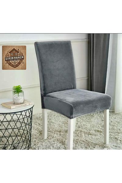 Şirin Home Βελούδινο Κάλυμμα Καρέκλας Κάλυμμα Καρέκλας Velvet