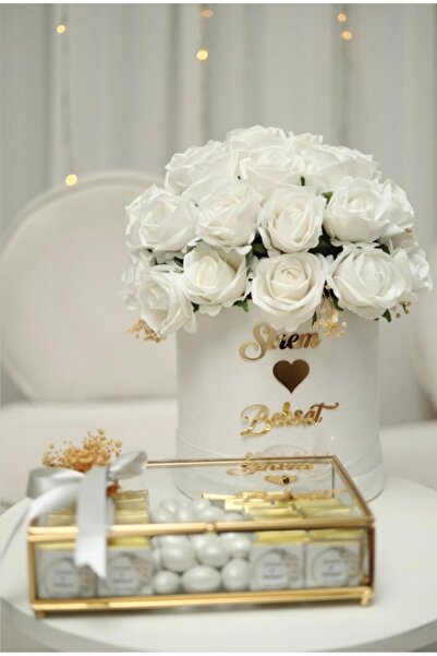 ALİCE'S SÖZ ÇİÇEĞİ İSTEME ÇİÇEĞİ KUTUSU VE SÖZ ÇİKOLATASI