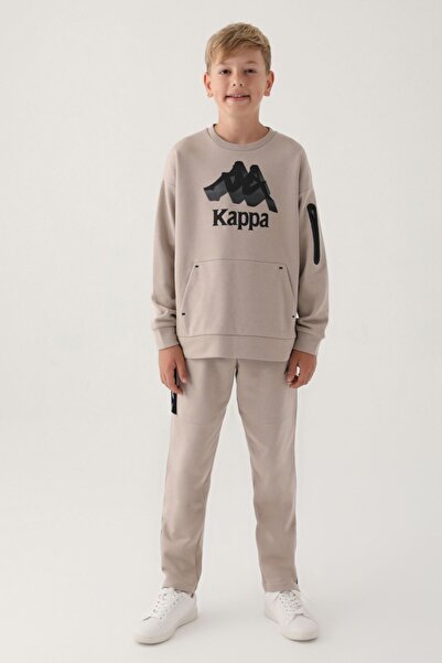 Kappa Transpirație băieți 7-16 ani -Bej-