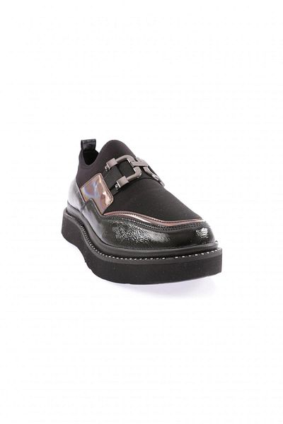 DGN 925-23y Pantofi pantofi cu talpă groasă pentru femei, cu detalii elastice