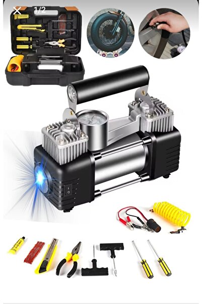 Gemicioğlu mağaza 4x4 Turbo Yeni Nesil Motor Çift Pistonlu 12V 150 Psi Araç L...