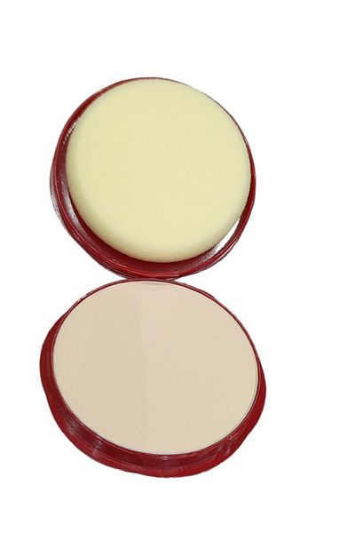 Super Summer Cake Water Face Powder Orange Jade with Sponge