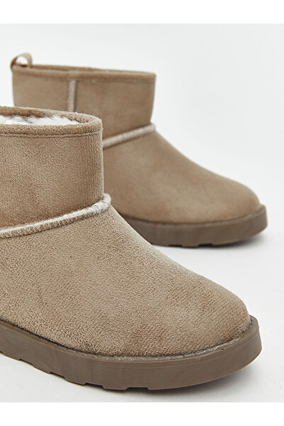 LC Waikiki Kahverengi İçi Kürklü Erkek Bebek Bot