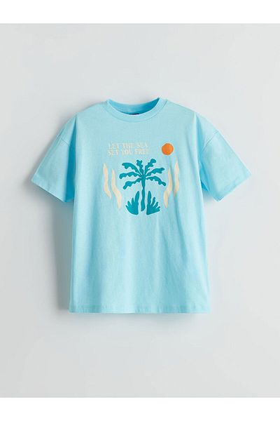 LC Waikiki Tricou pentru băiat cu gât crew New Season - S5J115Z4